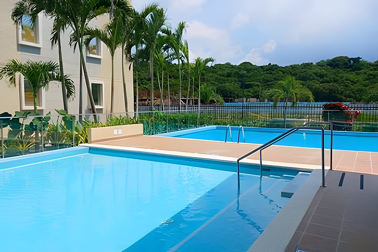 Escapada Perfecta: 2 Camas Queen y Playa a un Paso