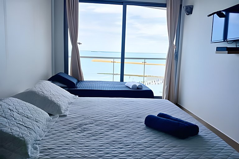 Escápate al Caribe: vista al mar y confort total