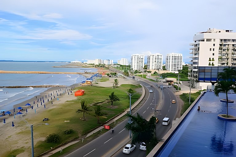 Escápate al Caribe: vista al mar y confort total