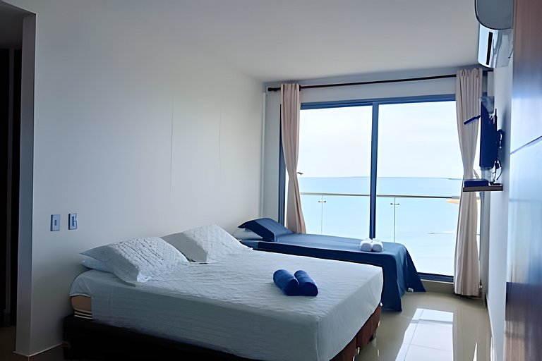 Escápate al Caribe: vista al mar y confort total