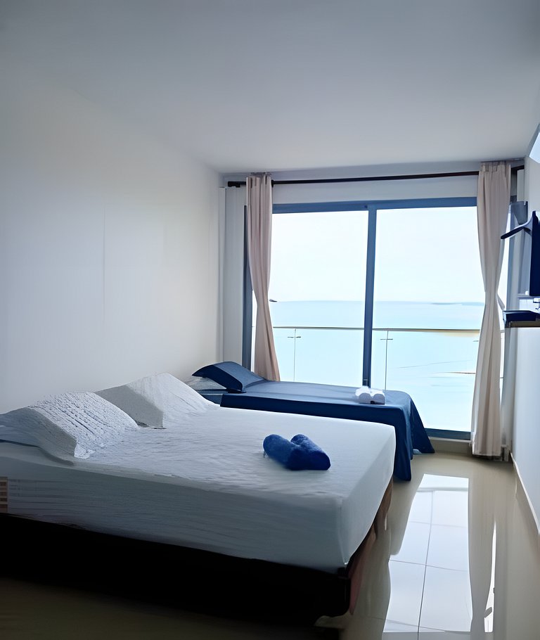 Escápate al Caribe: vista al mar y confort total