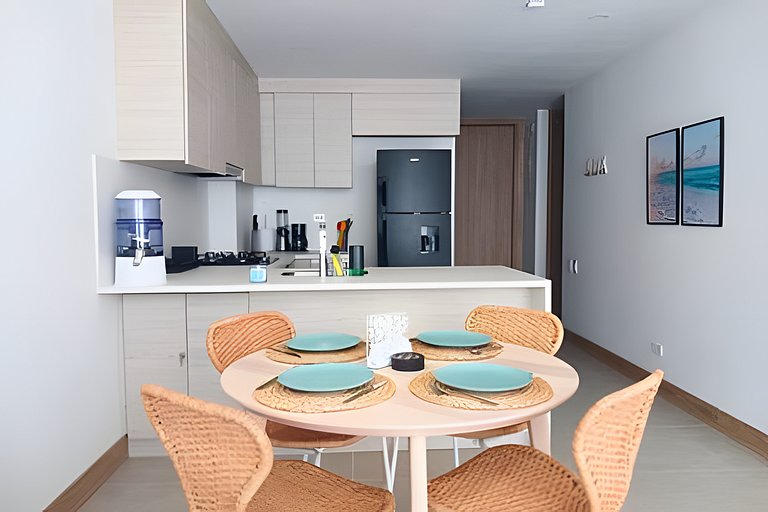 Lujo y Playa en Morros Kai –Vista al Mar y Manglar