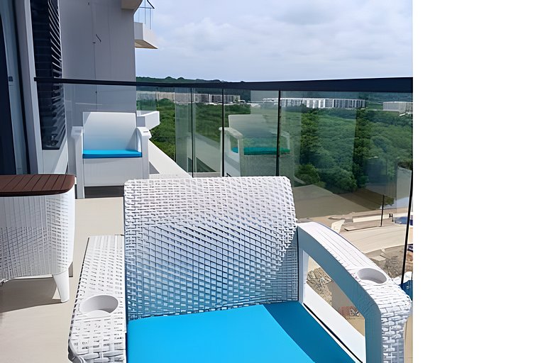 Lujo y Playa en Morros Kai –Vista al Mar y Manglar