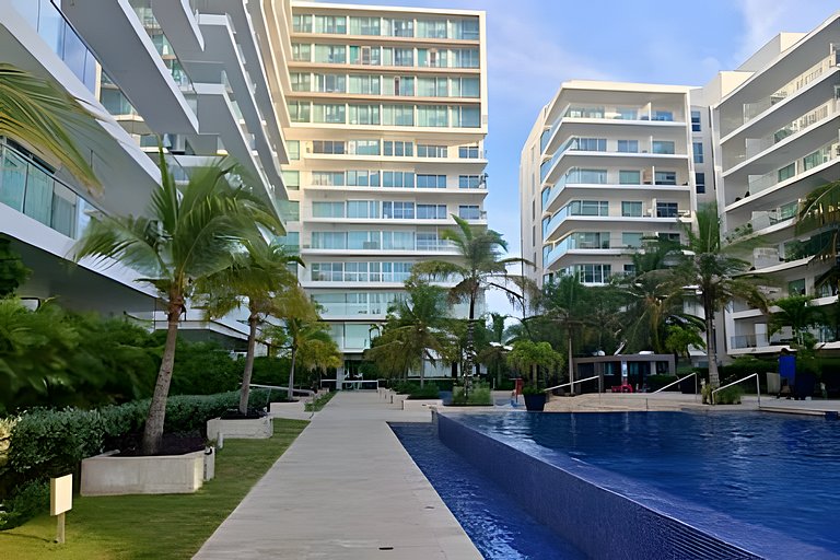 Terraza Frente al Mar y salida directa a la playa