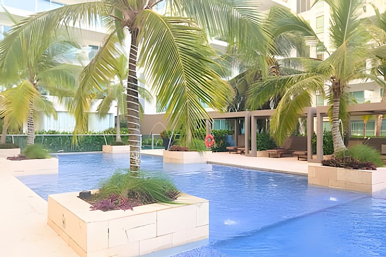 Terraza Frente al Mar y salida directa a la playa