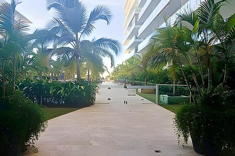 Terraza Frente al Mar y salida directa a la playa