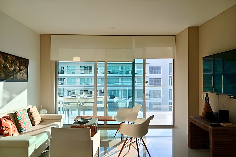 Terraza Frente al Mar y salida directa a la playa