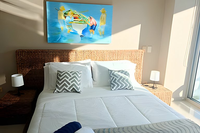 Terraza Frente al Mar y salida directa a la playa