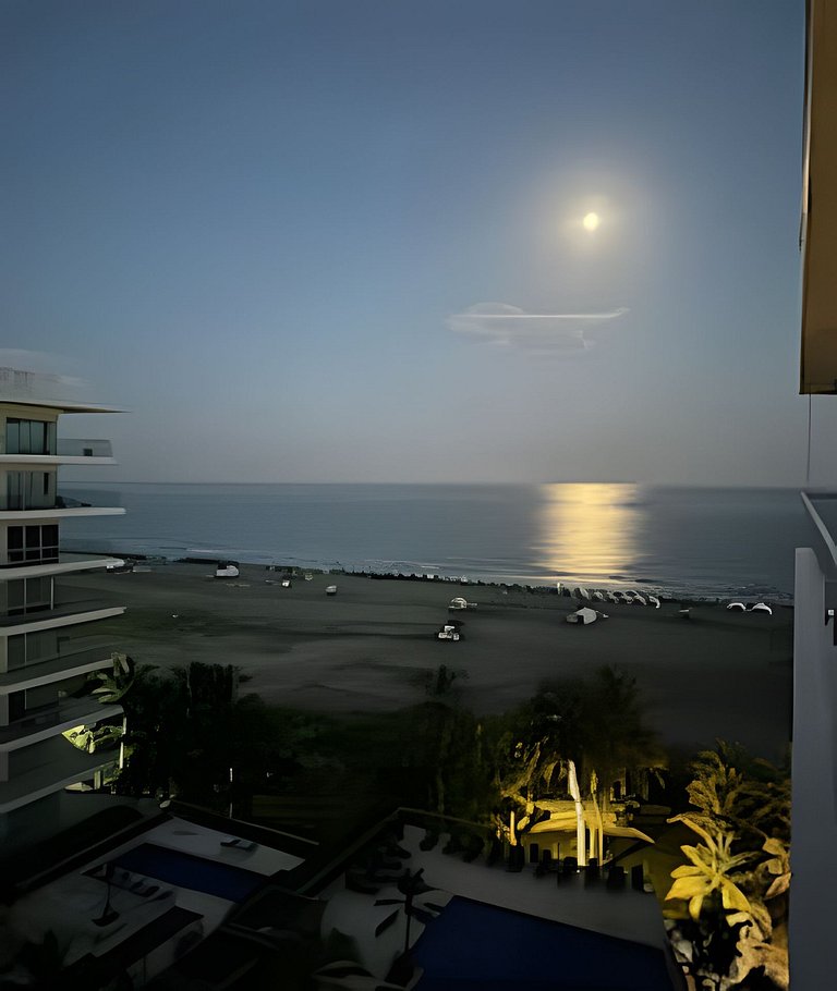 Terraza Frente al Mar y salida directa a la playa