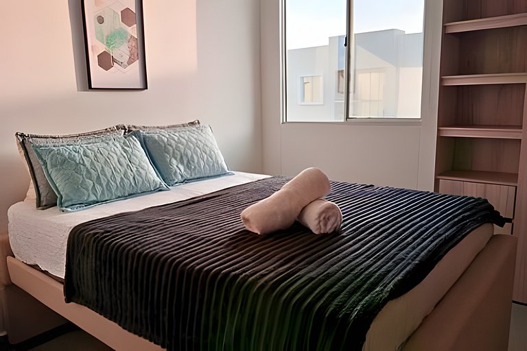 Apto Capriela: nuevo y Moderno a 5 Min de la Playa