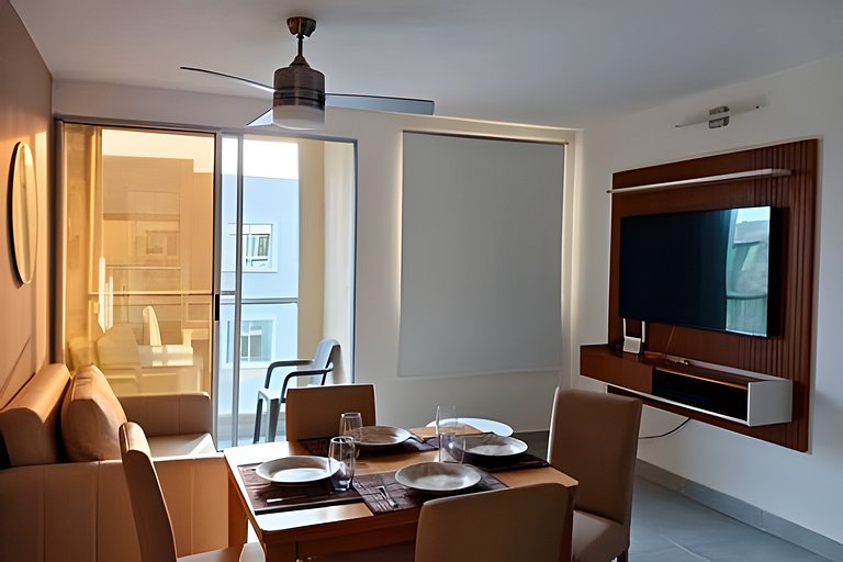 Apto Capriela: nuevo y Moderno a 5 Min de la Playa