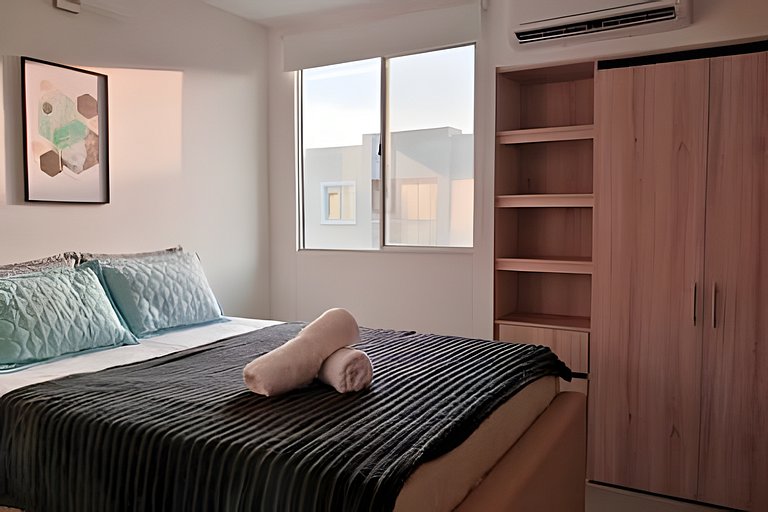 Apto Capriela: nuevo y Moderno a 5 Min de la Playa