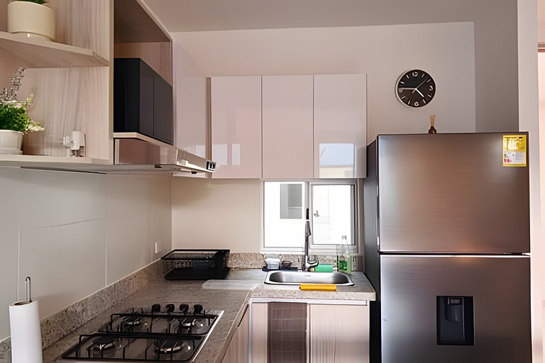 Apto Capriela: nuevo y Moderno a 5 Min de la Playa