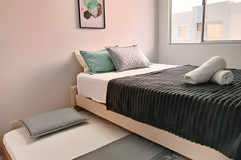 Apto Capriela: nuevo y Moderno a 5 Min de la Playa