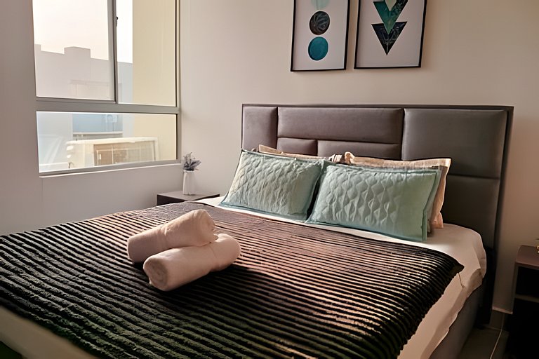 Apto Capriela: nuevo y Moderno a 5 Min de la Playa