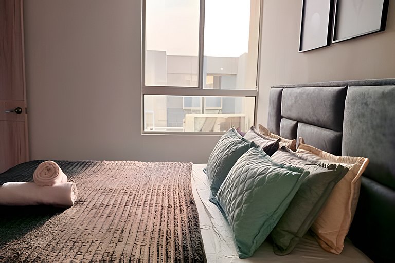 Apto Capriela: nuevo y Moderno a 5 Min de la Playa