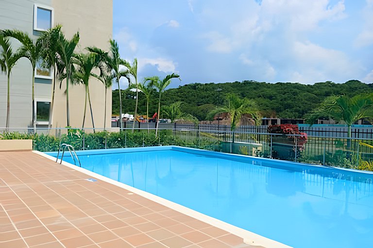 Apto Capriela: nuevo y Moderno a 5 Min de la Playa